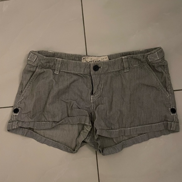 Garage Pants - Garage Charcoal Women Cargo Shorts